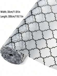 Tấm lót kệ và ngăn kéo 118,11/196,85 inch, Tấm lót tủ bếp chống trượt có nhiều độ dài, Tấm lót tủ EVA chống dính, chống thấm nước có họa tiết in, Phù hợp với kệ, tủ lạnh, tủ và tủ lưu trữ, Chiều rộng 11,81 inch - Nhiều màu - Xem 13