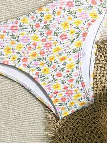 Tween Girls Ditsy Floral Bikini Set Girls Two Piece Bathing Tween Tween Girl Swimsuit Two Piece Tween Ruffle