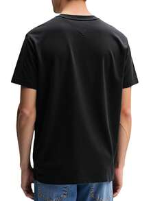 Tommy Hilfiger Men's V-Neck T-Shirt Black