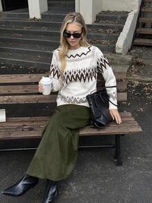 Elyressa Váy liền thân ôm sát cơ thể dành cho nữ, phối da giả và nhung, kiểu dáng thanh lịch Pháp. - xanh quân đội - Xem 5