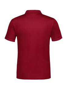 Le Coq Sportif Essentiels Men's Polo Shirt Rio Red - Burgundy - View 2