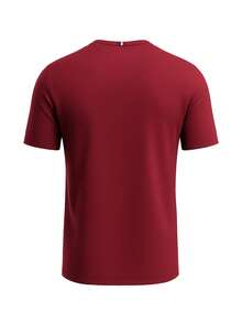 Le Coq Sportif Essentiels Men's T-Shirt Red - Burgundy - View 2