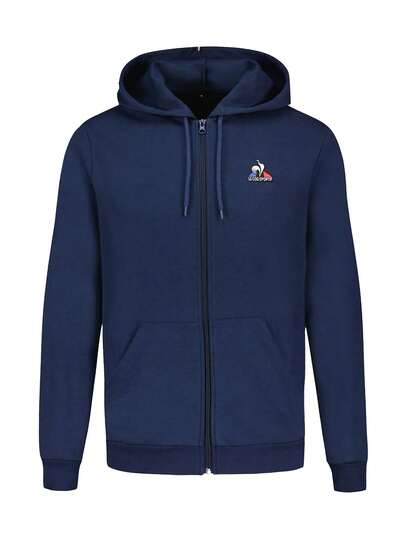 Le Coq Sportif Essentials Men's Full Zip Hoodie Navy Blue