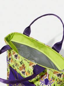 SCOOBY-DOO X SHEIN 女士卡通图案时尚浅绿色组合包 - 綠色 - 查看 9