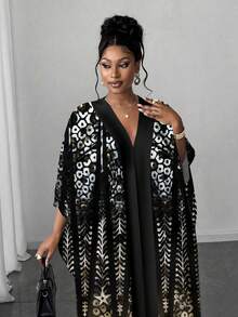 Maweii 女士花卉图案连衣裙，适合毕业季、返校派对、约会和日常穿着等各种场合。款式多样，包括时尚、优雅、休闲、性感和街头风。适合秋季、冬季、春季、夏季、春秋、秋冬等季节。短袖连衣裙、休闲连衣裙、派对连衣裙 - 彩色 - 查看 5