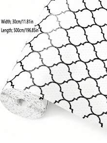 Tấm lót kệ và ngăn kéo 118,11/196,85 inch, Tấm lót tủ bếp chống trượt có nhiều độ dài, Tấm lót tủ EVA chống dính, chống thấm nước có họa tiết in, Phù hợp với kệ, tủ lạnh, tủ và tủ lưu trữ, Chiều rộng 11,81 inch - Nhiều màu - Xem 20