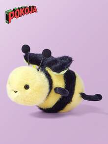 POKOJA LAND Simulated Insect Series Plush Toys- Spiders, Caterpillars, Bees, Snails, Ladybirds And Moths Key Chain Backpack Miniature Pendant - Multicolor - View 5