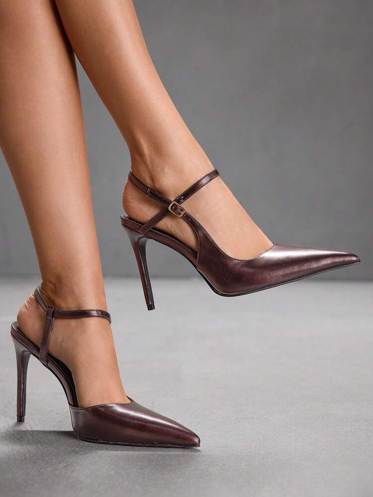 CUCCOO SZL Women's Gold Snake Skin Metallic Fashionable Sexy Nightclub Elegant Pointed Toe Stiletto High Heels