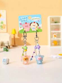 Cartoon Animal Couple Set - Paired Bag Charms, High-Value Pendant Accessories - Multicolor - View 10