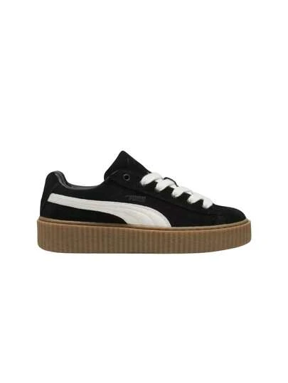 Puma Creeper Phatty Sepatu Women's Sneakers Black/Warm White/Gum 396403