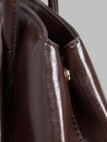 Ontre Ladies' Shoulder Bag - Coffee - View 5