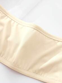 SHEIN Upgraded Front Closure Padded Push Up Bra For Women, Easy To Wear - Apricot - View 8