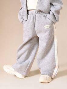 SUMWON 少女连帽衫和卫衣套装 度假 - 淺灰色 - 查看 4