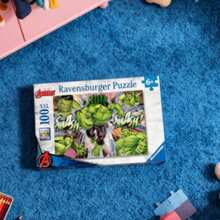 Ravensburger Marvel Hulk 100 Piece Jigsaw Puzzle Age 6 Years+ 12004119 - Multicolor - View 5