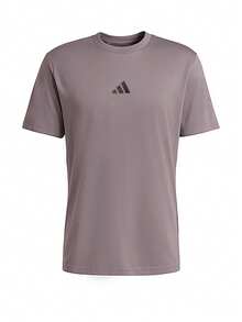 Adidas Essentials Men's T-Shirts Grey Strata - Grey - View 1