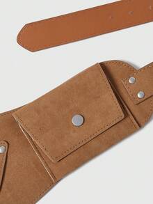 ROMWE Goth 女士腰带 - 杏色 - 查看 2