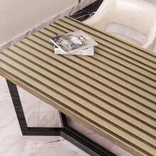 1卷，自粘复古木纹条纹壁纸，防潮、防水、易清洁PVC壁纸，易撕自粘，不留残胶，适用于厨房、卧室、客厅、浴室装饰，浴室墙纸，墙贴，墙面装饰。