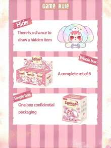 POKOJA LAND 1/3/6PCS Cute Puppy Figure Collectible Set Non Plush Filling Mystery Box Bag Charm Accessory Lovely Animal Model Pet Lover Gift Home Decor Cute Cartoon Style Art Piece - Multicolor - View 10