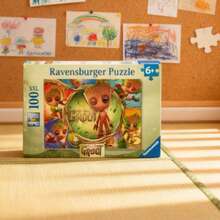Ravensburger Marvel Groot 100 Piece Jigsaw Puzzle Age 6 Years+ 12004128 - Multicolor - View 4