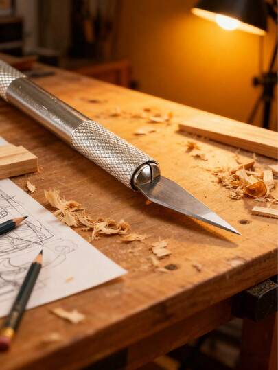 High Precision Hobby Knife SProfessional Craft Cutting Tools For DIY Artwork Carving Modeling Scrapbooking Razor Sharp Blades Art Supplies For Adults