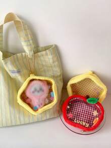 Cartoon Star Toy Organizer Bag - Dust-Proof Display Carrier For Dolls, And Badges - Multicolor - View 4