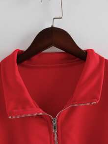 GlowEve CURVE Bộ 2 món cỡ lớn, hơi cay, ôm vừa vặn, tối giản, trí tuệ, thoải mái, đa năng, phối đồ cho Giáng sinh và ngày lễ tình nhân - Đỏ - Xem 6