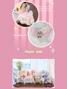 POKOJA LAND 1/3/6PCS Cute Puppy Figure Collectible Set Non Plush Filling Mystery Box Bag Charm Accessory Lovely Animal Model Pet Lover Gift Home Decor Cute Cartoon Style Art Piece - Multicolor - View 11