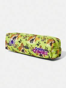 SCOOBY-DOO X SHEIN 女士卡通图案时尚浅绿色组合包 - 綠色 - 查看 10