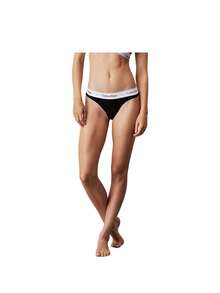 Calvin Klein Women's Thongs - Black - View 3