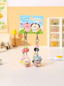 Cartoon Animal Couple Set - Paired Bag Charms, High-Value Pendant Accessories - Multicolor - View 7