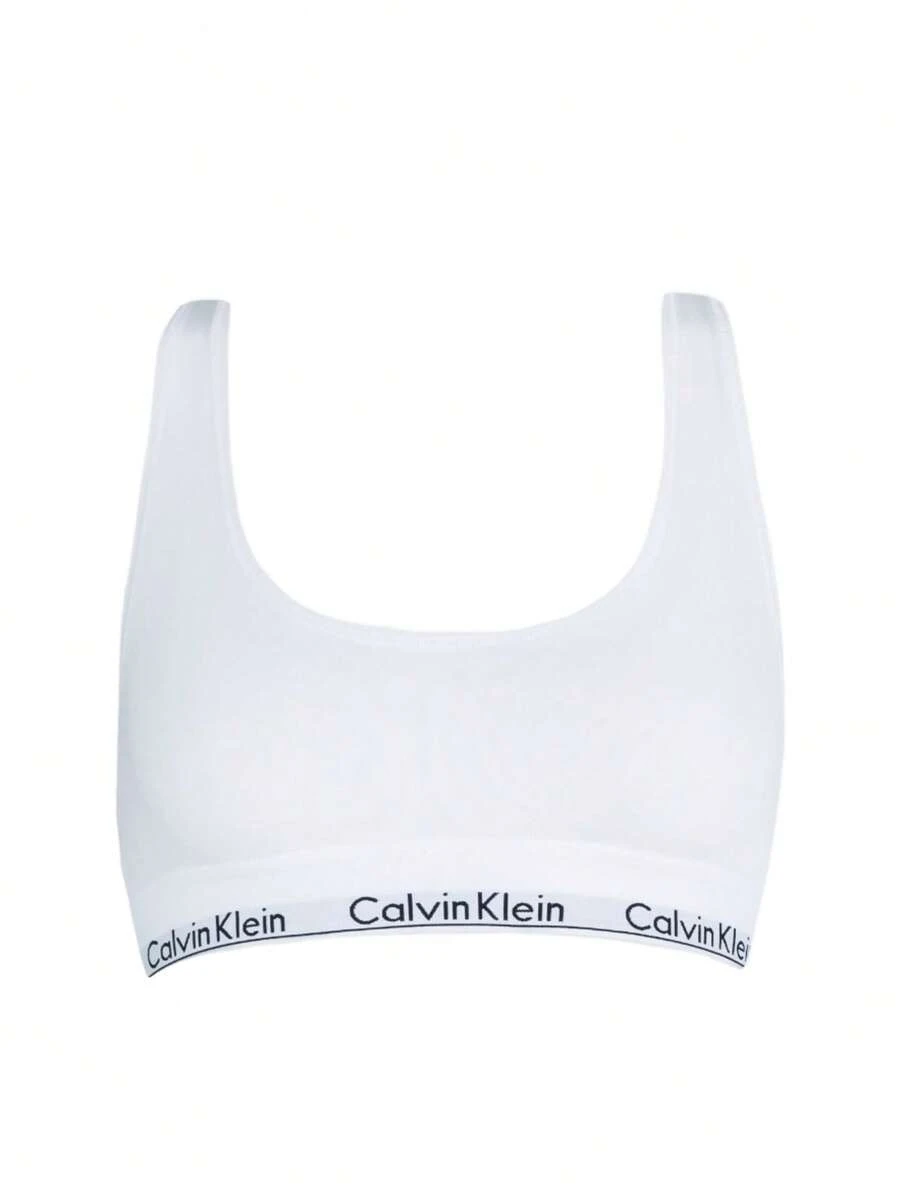 Calvin Klein Women's Unlined Bralette - White - View 1
