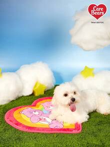 Care Bears X PETSIN 1PC Pet Cat Dog Universal Gradient Love Bear Cartoon Cute Pattern Printed Plush Warm And Comfortable Dog Sleeping Pad - Love floor mat - View 7