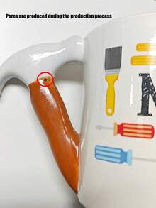 Joivida 1 Stück die kreative Keramik Kaffeetasse mit Henkel hat ein fantasievolles Design, das sich für Familien, Cafés, Weihnachts- und Valentinstags-Geschenke eignet. Es ist eine Cartoon-Tier-Trinkschale, eine Frühstücks-Milch- und Saftschale sowie ein Paar-Geschenk. Sie ist ideal sowohl für Getränke als auch zum Verschenken, zu Weihnachten und Valentinstag. - Verschiedenfarbig - Übersicht 8