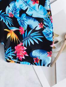 Swim Lushoire 女士休闲印花连体衣