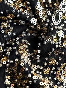 Gownix 复古派对迷人优雅亮片吊带背心 - 彩色 - 查看 8