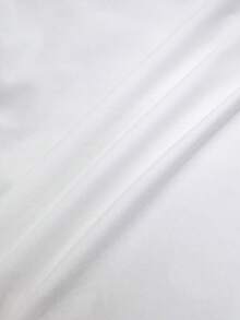 LOONEY TUNES X SHEIN 女式休闲字母和卡通图案圆领短袖T恤，夏季 - 白色 - 查看 4