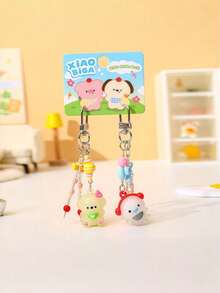 Cartoon Animal Couple Set - Paired Bag Charms, High-Value Pendant Accessories - Multicolor - View 6
