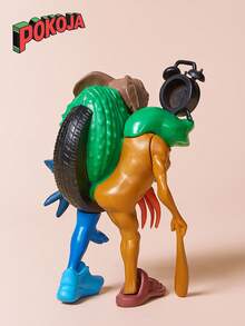 Tralalero Tralala Action Figures Set, Italian Brainrot Meme Shark Figures, Funny Tung Tung Tung Sahur Brainrot, Shark In Sneakers Viral AI Brainrot Animals Figurines