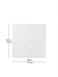 带挂钩和收纳盒的壁挂式收纳整理板，预钻孔的可安装式挂板，适用于厨房、卧室、浴室、书房，也是节省空间的桌面展示和收纳方案，适用于家庭办公室、车库、工作室和手工室。 - 彩色 - 查看 16