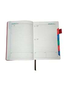 SHEIN 2026 New Calendar Log Self Discipline Check In Time Management One Page One Day 365 Days Plan Book Comes With 5 Plan Stickers A5 Plan Notebook Learning Start Gift Suitable For Work And Study, School Supplies,Back To School - A5 - View 13