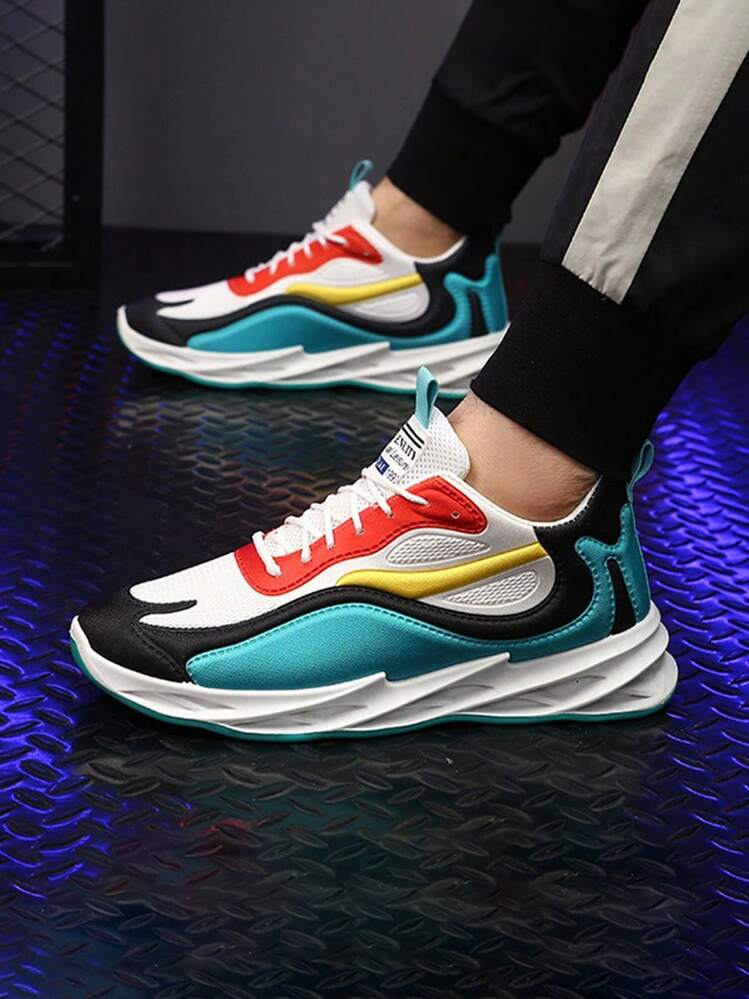 Men Sneakers - màu xanh lá - Xem 2