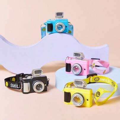 POKOJA LAND 可愛相機吊墜，可掛在包包、毛衣、毛絨玩具上，相機配件