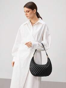 SHECARRY 女士单肩包 - 黑色 - 查看 7