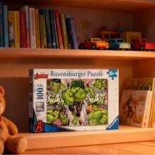 Ravensburger Marvel Hulk 100 Piece Jigsaw Puzzle Age 6 Years+ 12004119 - Multicolor - View 4