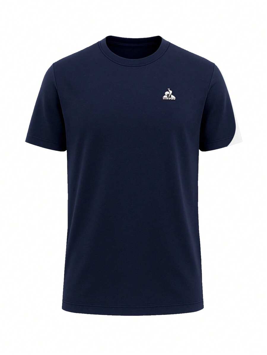 Le Coq Sportif Men's T-Shirts Navy Blue - Navy Blue - View 1