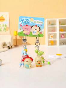 Cartoon Animal Couple Set - Paired Bag Charms, High-Value Pendant Accessories - Multicolor - View 8