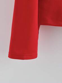 GlowEve CURVE Bộ 2 món cỡ lớn, hơi cay, ôm vừa vặn, tối giản, trí tuệ, thoải mái, đa năng, phối đồ cho Giáng sinh và ngày lễ tình nhân - Đỏ - Xem 3