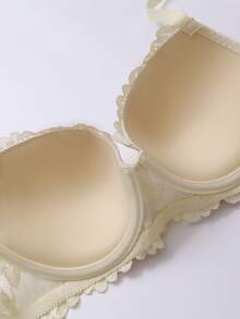 1pc Women Lace Padded Underwire Bra