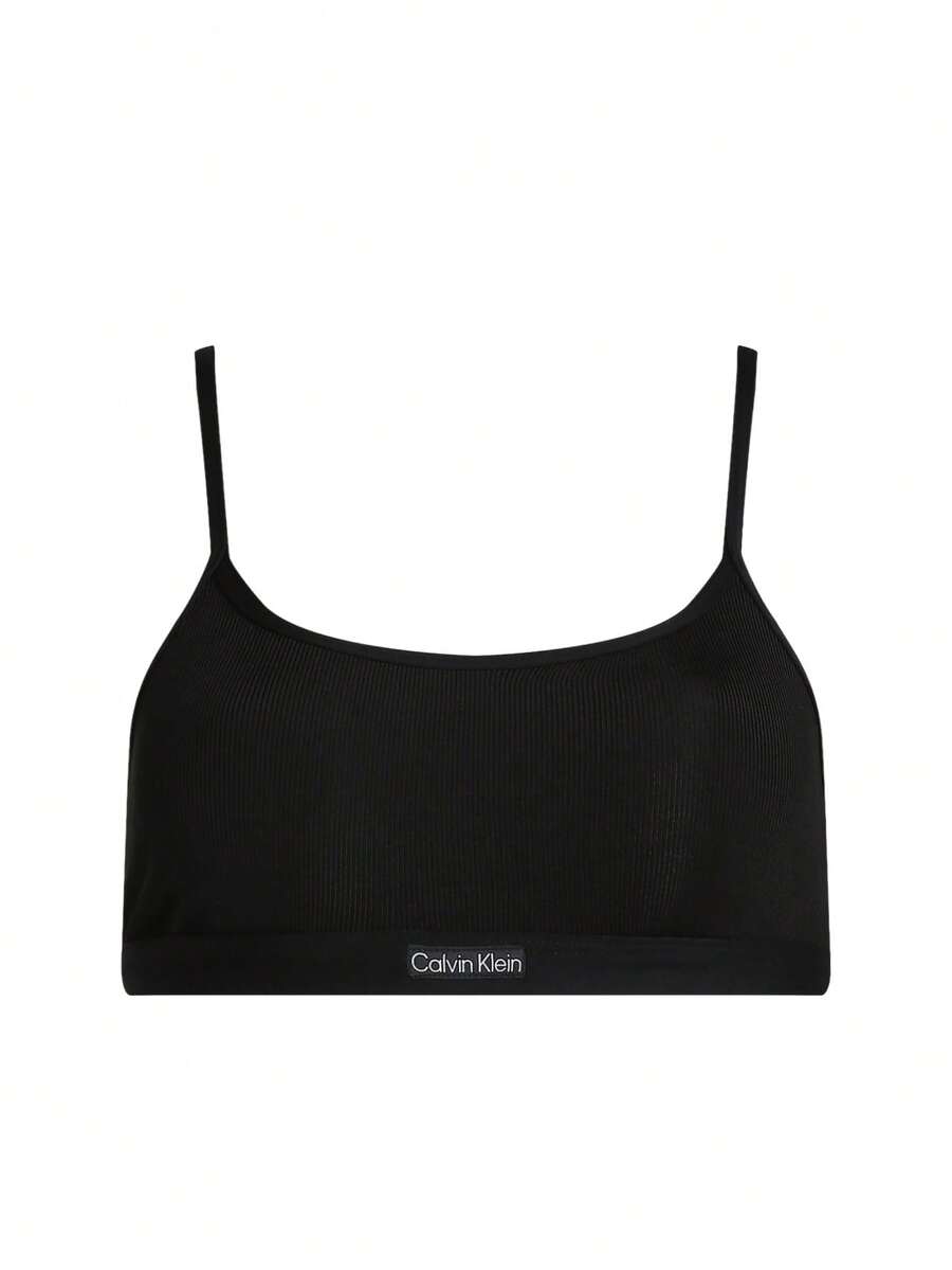 Calvin Klein Women's Bralette Bikini Top - Black - View 1
