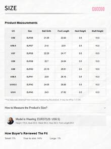 CUCCOO BIZCHIC 新款圆头防滑厚底平底女式复古踝靴，酒红色欧美风中筒靴，女式 - 酒紅色 - 查看 14